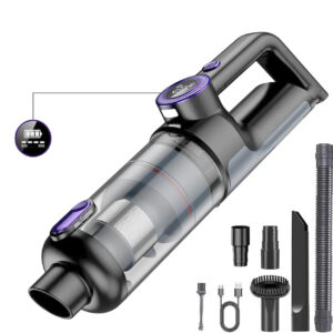 VC028 Wireless Car Vacuum Cleaner 6000mah 14000PA 2 Gears Suction Brushless Motor Vacuum Car Cleaner
