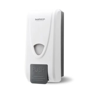 1000 ml wall mounted foam soap dispenser plastic white