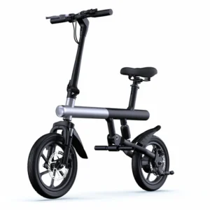 CRONY C4 Folding Electric Bicycle 350W Motor Front/Rear Disc Brakes LCD Display