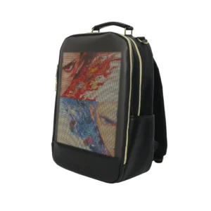 CRONY LED display backpack T8-2 Novelty Smart Style Laptop Backpack Creative Christmas Gift School Bag 2