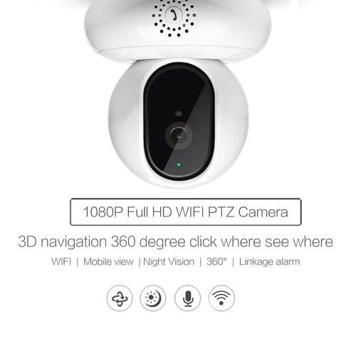 360eyeS EC67-R11 APP HD 1080P WIFI Security Smart Home Camera Internet Network H.264 Video PTZ Camera IP P2P IR Night Vision Kid Monitor