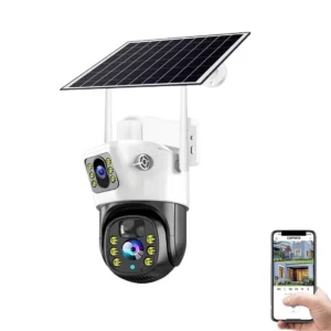 CRONY VCS09 4G WIFI solar camera Outdoor Security Cameras 4MP/8MP HD Wireless Outdoor Camera PTZ Solar IP Camera Built-in Battery Video Surveillance Cameras