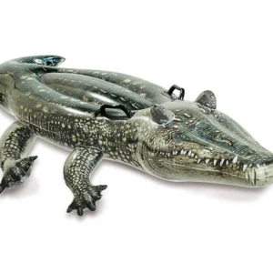 Realistic Gator Ride-On Pool Float 170 x 86cm TOYS