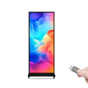 CRONY TX64-2 64 Inch Full HD Vertical Touch Screen Android 11 LED Display Dual Speakers WiFi Bluetooth for Office Classroom
