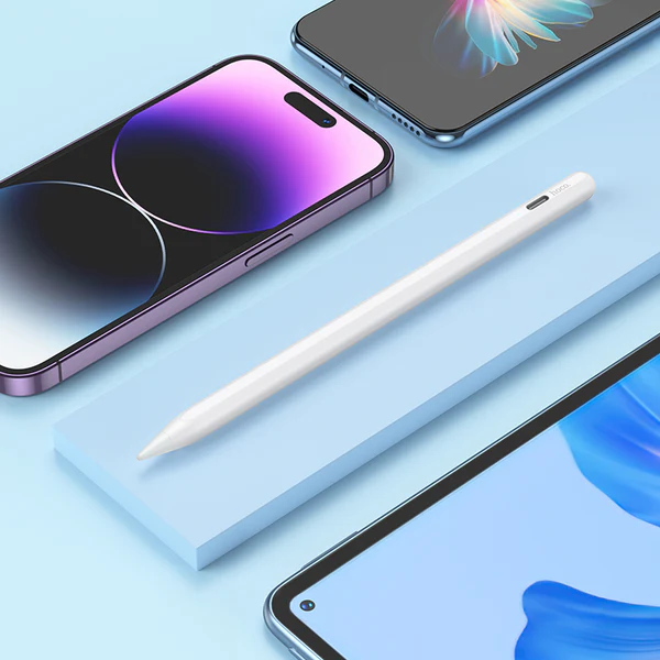 Hoco GM109 Smooth Series Active Universal Capacitive Pen White Color