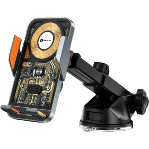 Beyox BS202 15W Wireless Car Charger Mount Transparent Design