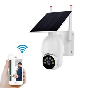 Crony YN99T Solar WiFi Security Camera with 1080P Resolution and Night Vision