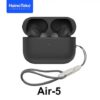 Haino Teko Air-5 True Wireless Earbuds with Charging Case and Hook