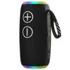 Haino Teko S69 Portable Bluetooth Speaker Black with RGB Lights