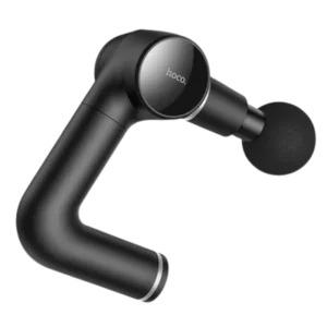 Hoco DI09 fascia gun muscle massager black with four massage heads stand