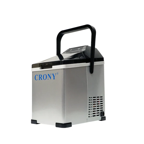 CRONY Portable Ice Maker 1.5L Home Car Use -20C Freezing LED Control 9 Bullet Ice Cubes