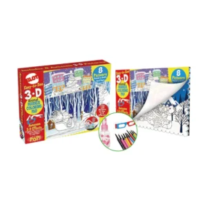 kids art kit, all in one painting set, creative art kit for children, washable paints, kids brushes