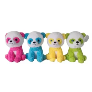 panda stuffed toy, soft plush panda bear, cuddly panda animal toy, gift for kids and adults
