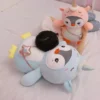 penguin plush toy, soft stuffed animal, cute penguin pillow, huggable plush for kids and adults