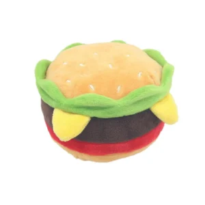 Pet Plush Toys Fast Food Design with Sound