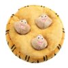 Plush Bee Toy Set with 3 Dolls and Play Mat