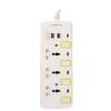 Plug Smart Power Socket with Dual USB Ports for Safe Charging