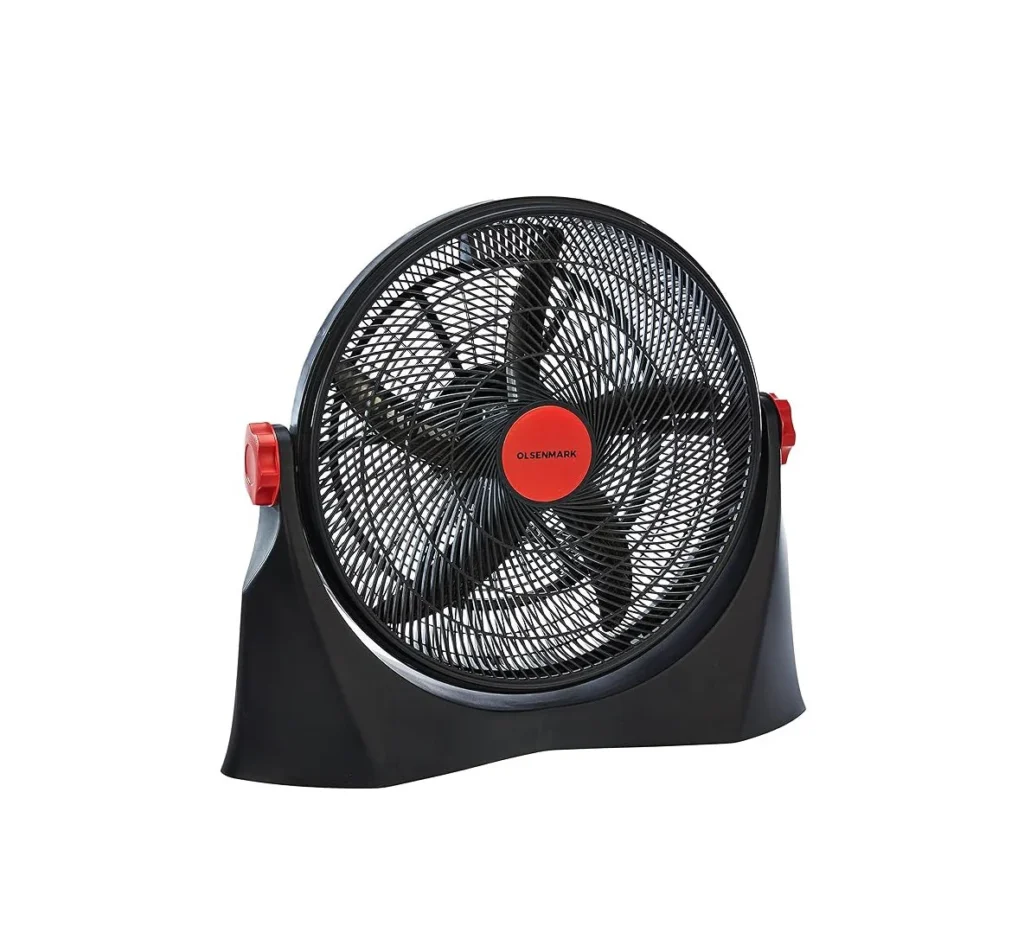 Portable Floor Surface Fan 3-Speed Quiet Lightweight Cooling Fan