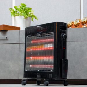 Portable Heater With Indicator 2000W Compact Quiet Adjustable