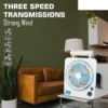 Portable Mini Table Fan Compact Rechargeable Quiet Desk Fan