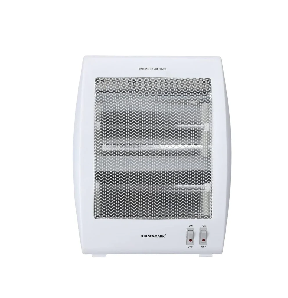 portable upright electric heater 2000W adjustable thermostat