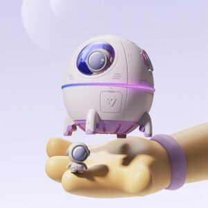 premium portable air humidifier purple