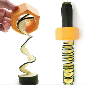 spiral knife vegetable cutter stainless steel cucumber slicer tool kitchen gadget