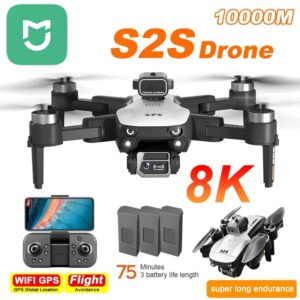 S2S Mini GPS Drone with 8K Camera and Obstacle Avoidance