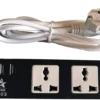 Socket USB Power Extension with 3 outlets and 2 USB ports