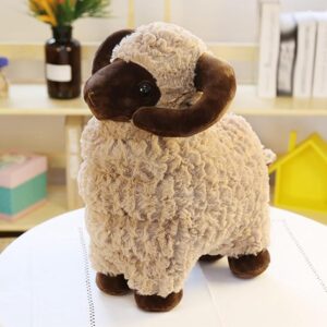 “Soft Sheep Plush Toy – Cuddly Stuffed Lamb for Babies”