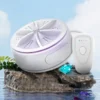 portable turbo washing machine mini washer remote control clothes USB travel