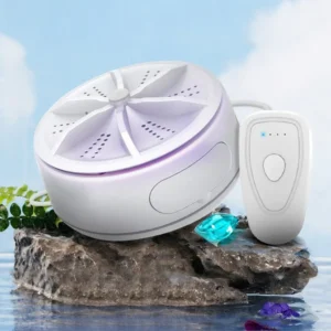 portable turbo washing machine mini washer remote control clothes USB travel