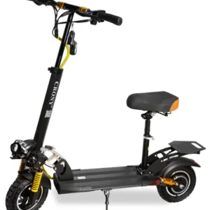 CRONY V10+ PRO 1500W 10 inch Wide tire High configuration E-Scoote Electric Scooter 10" Off-Road Tires Bluetooth Speaker Phone Holder