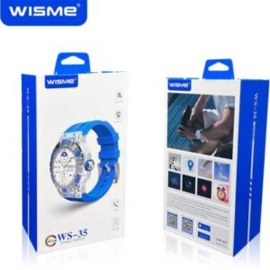 WISME WS-35 Smartwatch with AMOLED Display & Multicolour Straps