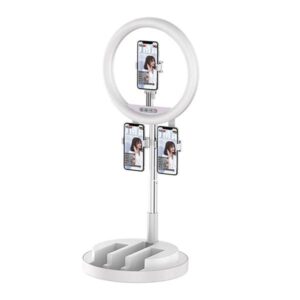 CRONY Y1 3 mobiles phones integrated fold live supplementary light | White