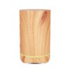 Wood Grain Effect Humidifier & Diffuser with Colour Changing LED Night Light