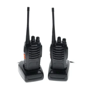 Baofeng 5W BF-888S 2 Pcs Walkie Talkies Dual-frequency 2-4 KM