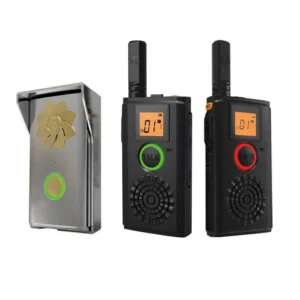 CRONY 1W T-368D Doorbell Walkie Talkie Two Way Radio Professional FM Transceiver with Loudly Doorbell Doorphone