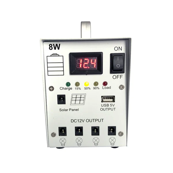 CRONY 8W solar electrical energy generation Solar energy kits for homes