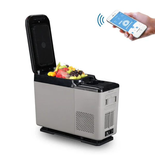 CRONY CF15 15L Vehicle Refrigerator with APP DC 12V for centre armrest in car truck refrigerator without battery