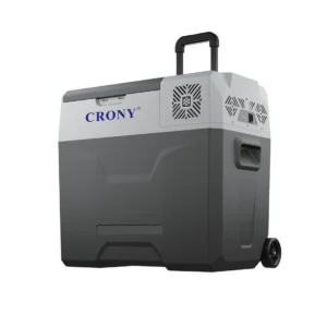 CRONY Car Refrigerator 50L CX50 Lithium Battary With Drawbar 50L Truck Portable Freezer Cooler