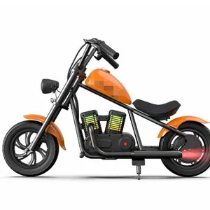 CRONY EL-MB03P Children Harley (black plating) With APP, Bluetooth, Motor sounds and fake smoke, LED light