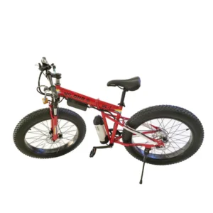 CRONY FB-EM017 FB-EM028 26-inch Fold Electric Bike 36V Lithium Battery Powerful Sand Ebike Red