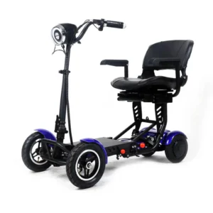 CRONY JP-Folding Four-Wheel Car 500W Brushless Motor 36V Battery 6-18KM/H Max Speed Foldable Scooter for Unisex wheel electrical scooter smart folding