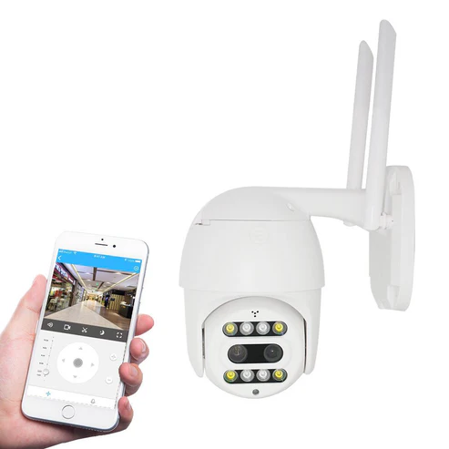 CRONY NIP-21HS carecam PRO APP ball Face recognition and shooting linkage alarm Voice alarm Day and night full color dual lens camera