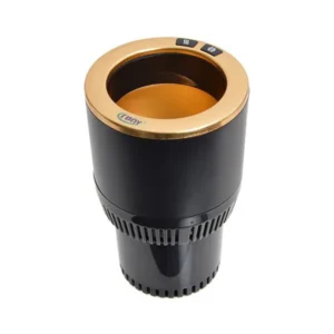 CRONY PT-C301 BG Vehicle Heat and Cold Car cup holder cooling & warming auto cup | Golden