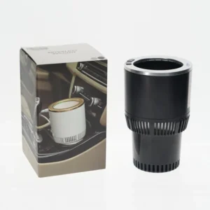CRONY PT-C301 BG Vehicle Heat and Cold Car cup holder cooling & warming auto cup | Silver
