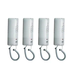 Crony RL-0510B4 Wireless Intercom System 2.4GHz Dual-Way Digital Doorbell