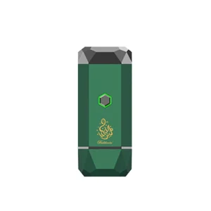 CRONY Small B16 Portable Bukhoor Style Usb Type-C Power incense burner Bakhoor Portable Rechargeable Electric Incense Burner | green