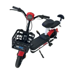 CRONY T6 Electric Scooter 400W Dual Seater 48V/12AH Battery 20-35KM Range Quadruple Brake LCD Screen Luggage Basket